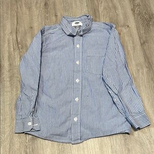4/$30 Blue Striped Kids Shirt